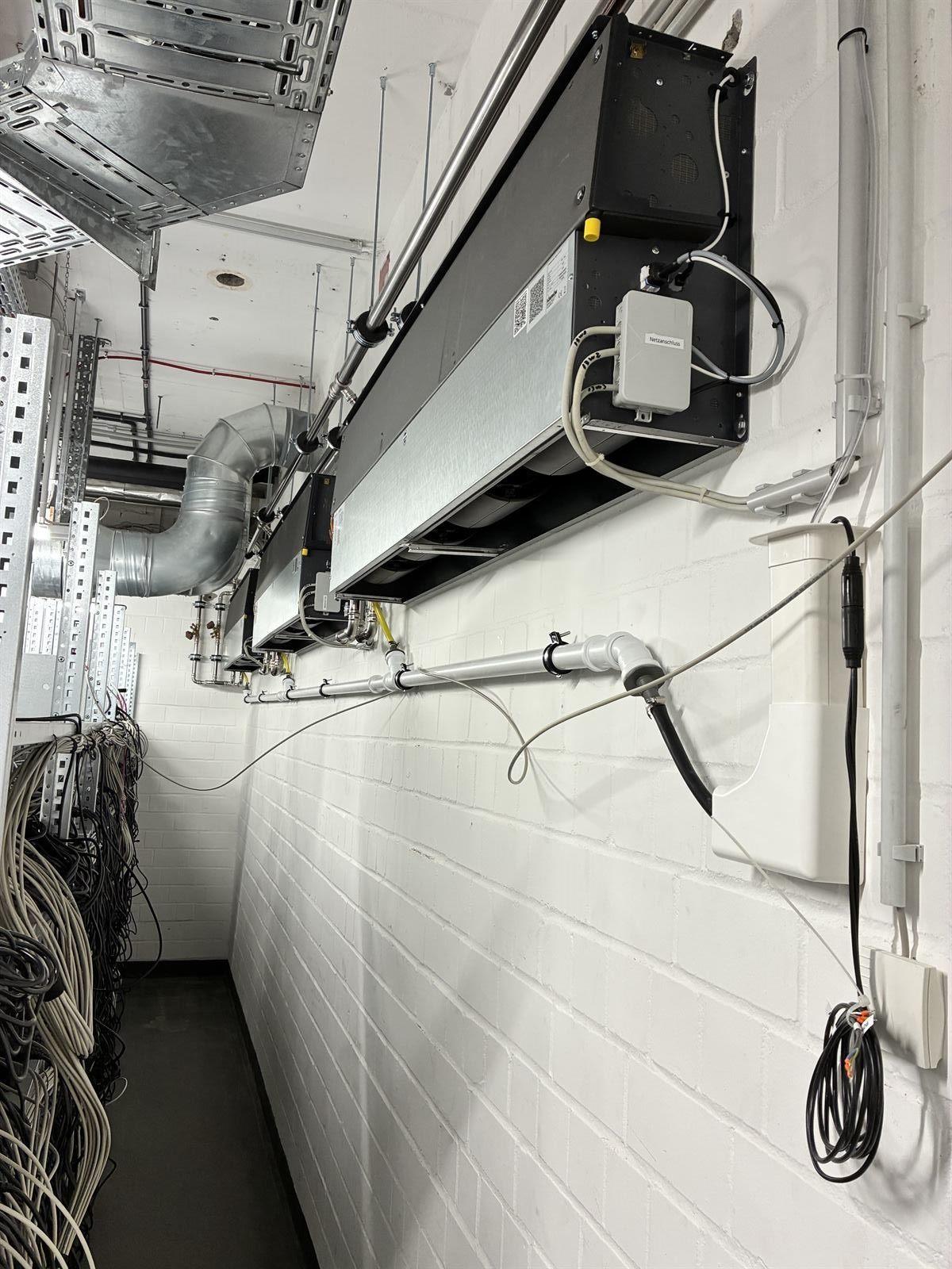 Klimageräte bei der Debeka in Koblenz